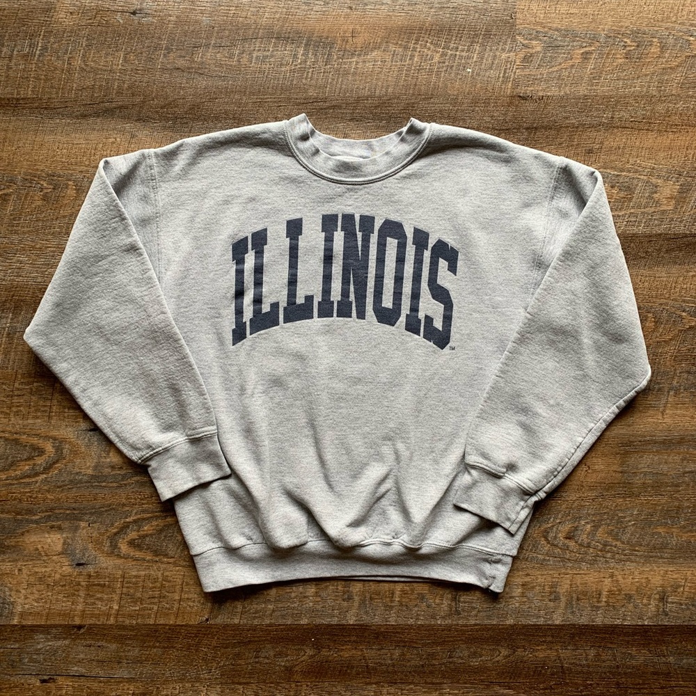 Illinois Fighting Illini Fleece Crewneck Sweatshirt